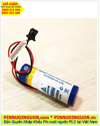 Lisun ER14505 (Zắc DF1.35-2P), Pin nuôi nguồn Lisun ER14505 lithium 3.6v AA 2400mAh chính hãng
